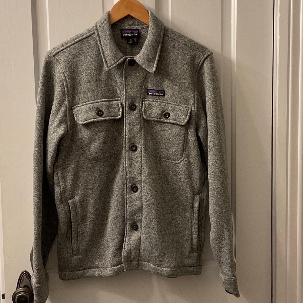 Patagonia Men's Heather Gray Shirt Jacket